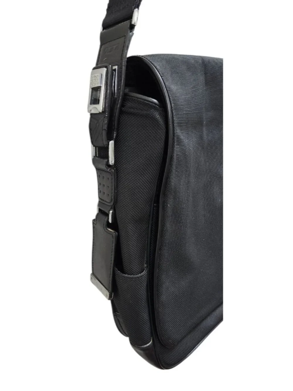 Tumi black messenger